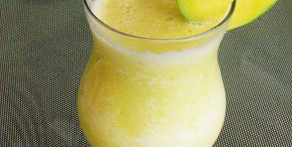Fresh Green Mango Shake Recipe